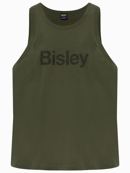 Bisley Cotton Logo Singlet (BKS063)