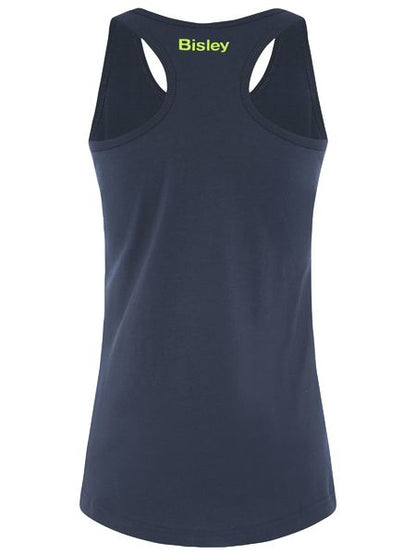 Bisley Women's Cotton Logo Singlet (BKSL063)