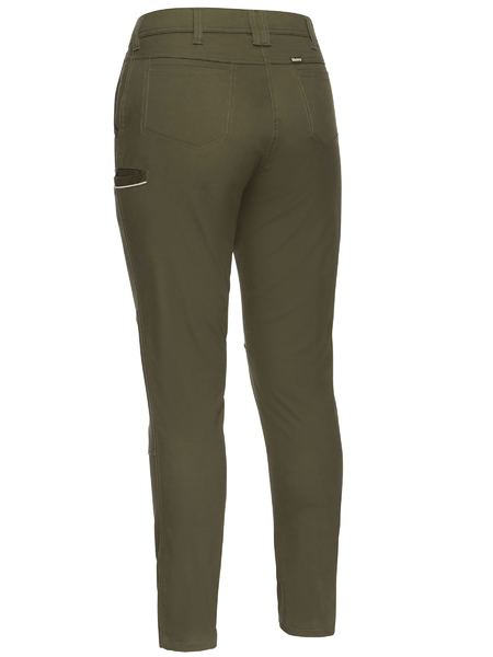 Bisley Womens Stretch Cotton Pants (BPL6015)-Clearance