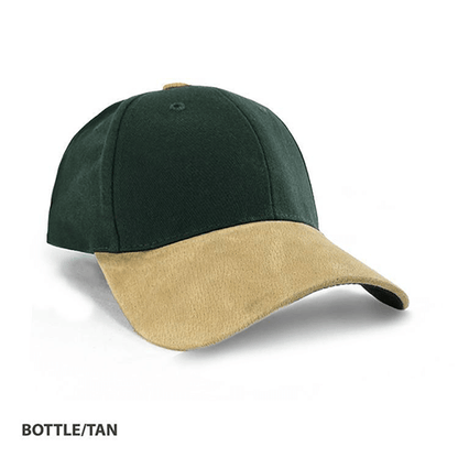 Grace Collection   Heavy Brushed Cotton Suede Peak Cap-(AH010/HE010 )