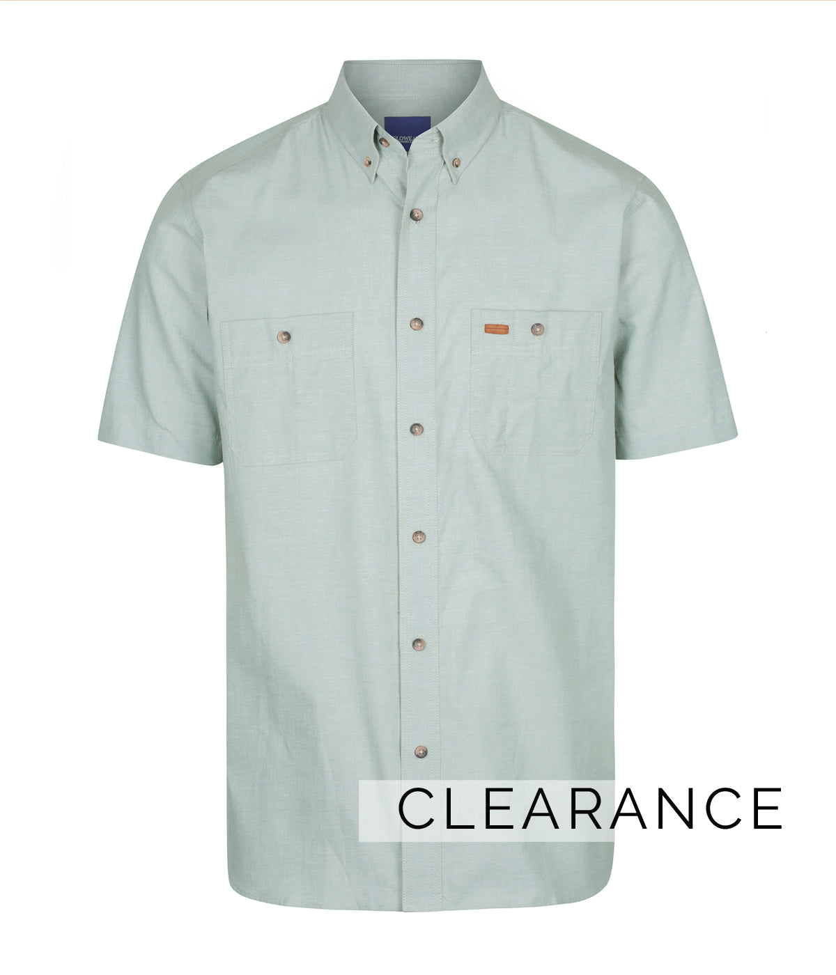 Gloweave Men's Iconic Chambray S/S Shirt (5045SN)