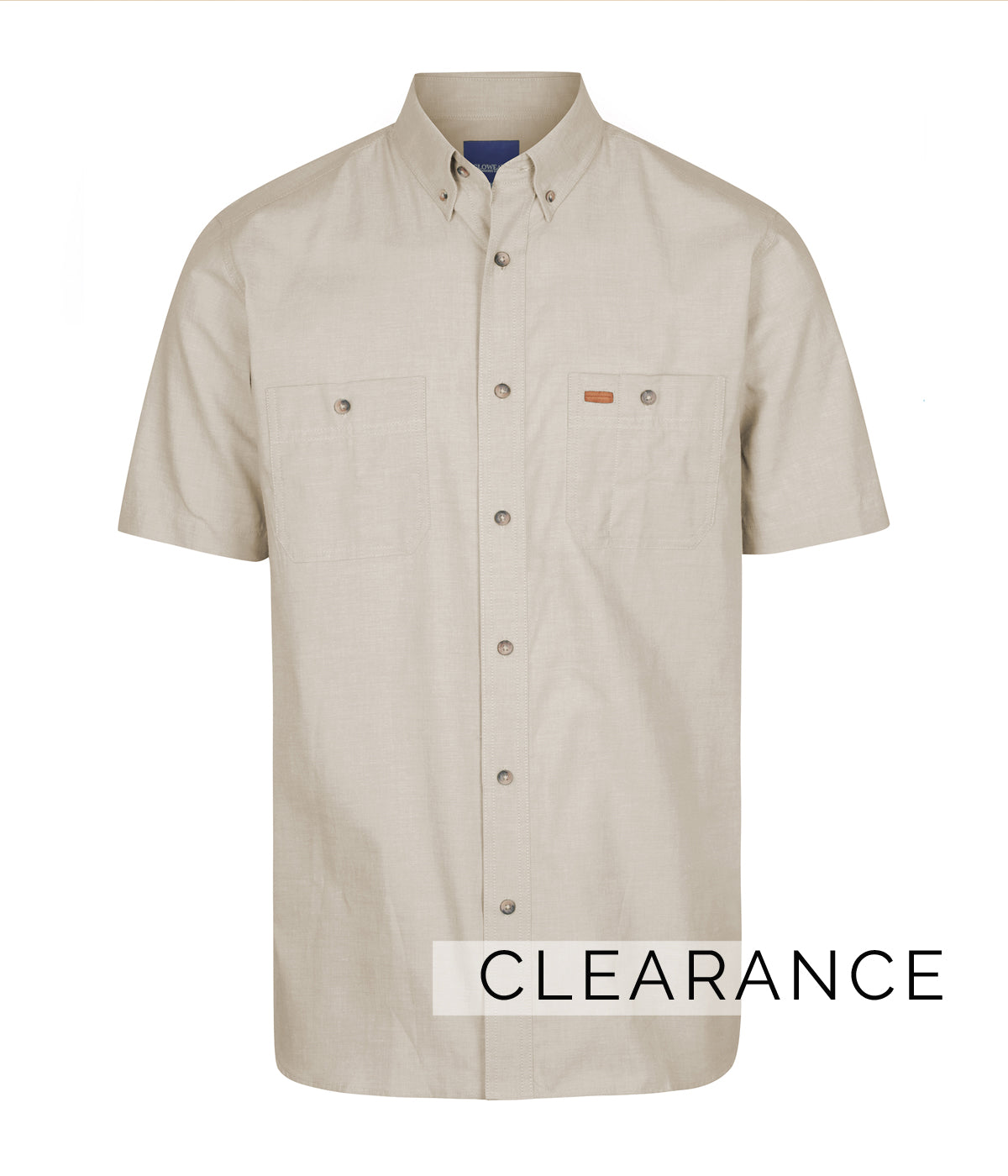 Gloweave Men's Iconic Chambray S/S Shirt (5045SN)