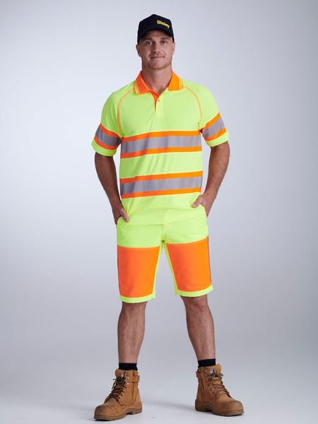 Bisley Double Hi Vis Short (BSH1411)