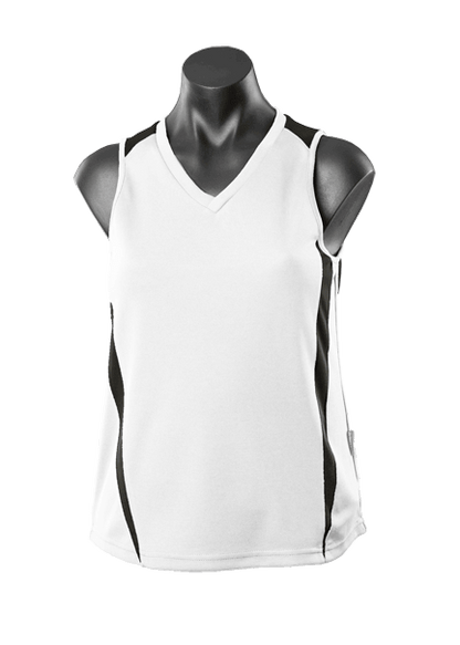 Aussie Pacific Eureka Ladies Singlets 2nd (10 Colour )-(2104)