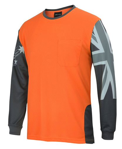 JB's Hi Vis L/S Southern Cross Tee (6HSCT)