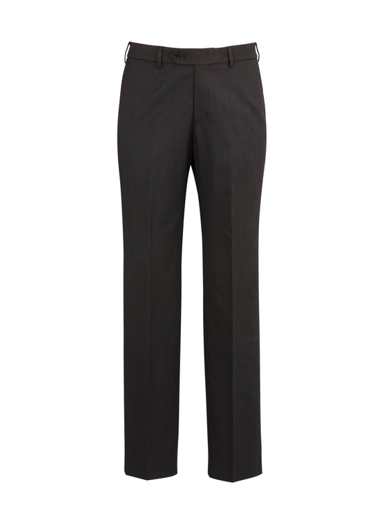 Biz Corporates Mens Cool Stretch Flat Front Pant (70112R)-Clearance