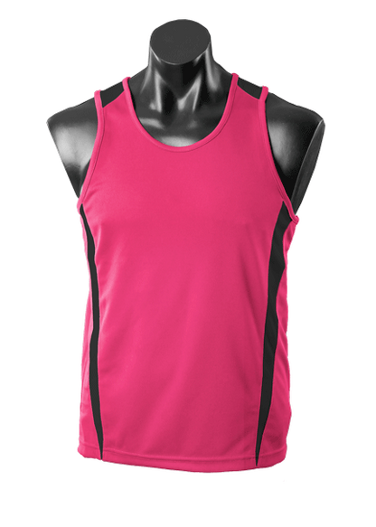 Aussie Pacific Eureka mens singlet 1st ( 14 Colour )-(1104)
