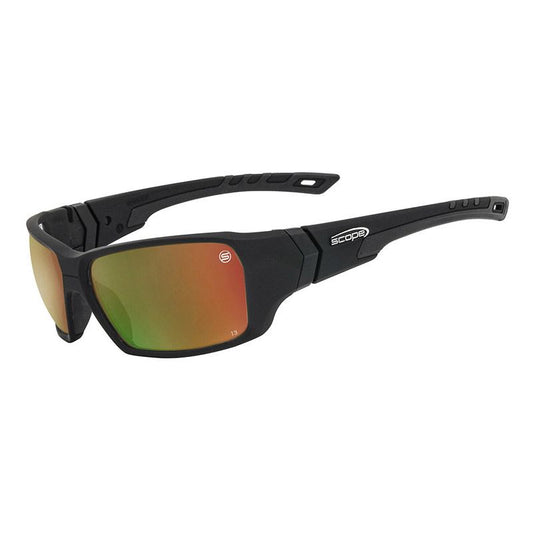 Scope Optics Ranger Frozen Black Frame Red Mirror Lens (840RM)