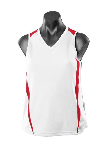 Aussie Pacific Eureka Ladies Singlets 2nd (10 Colour )-(2104)