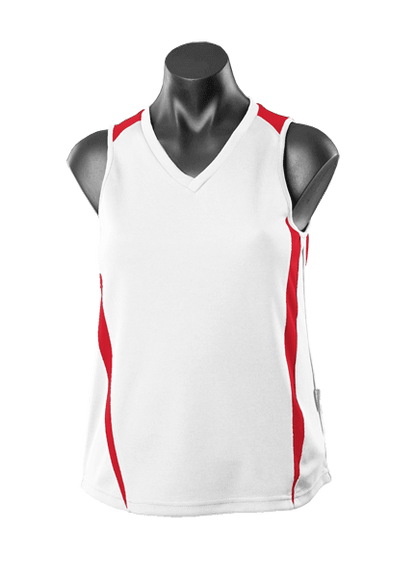 Aussie Pacific Eureka Ladies Singlets 2nd (10 Colour )-(2104)