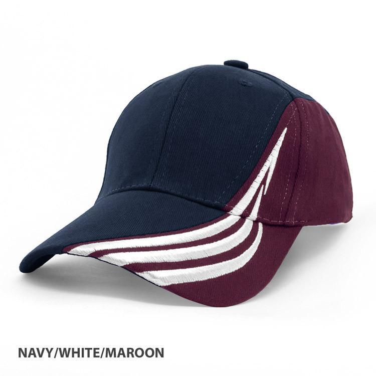 Grace Collection  Heavy Brushed Cotton Trim Design  Cap-(AH003/HE003)