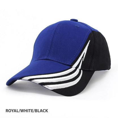 Grace Collection  Heavy Brushed Cotton Trim Design  Cap-(AH003/HE003)