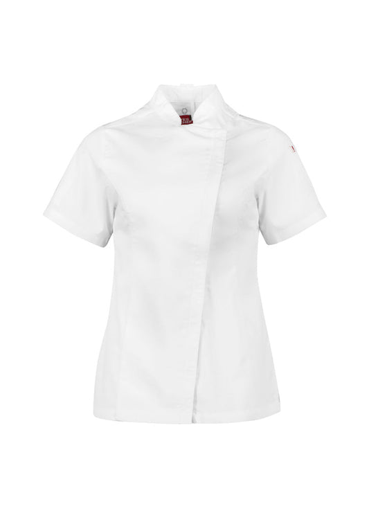Biz Collection Womens Alfresco Short Sleeve Chef Jacket (CH330LS)