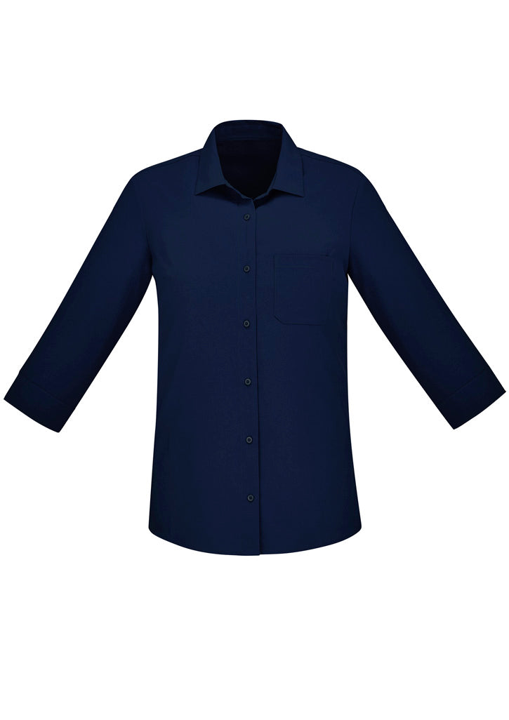 Biz Care Womens Florence 3/4 Sleeve Shirt - (CS951LT)-Clearance