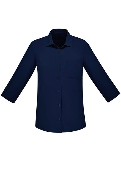 Biz Care Womens Florence 3/4 Sleeve Shirt - (CS951LT)-Clearance