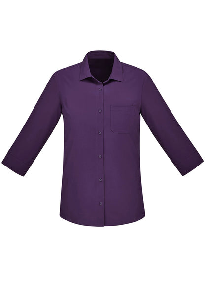 Biz Care Womens Florence 3/4 Sleeve Shirt - (CS951LT)-Clearance