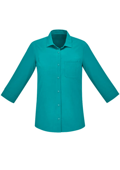 Biz Care Womens Florence 3/4 Sleeve Shirt - (CS951LT)-Clearance