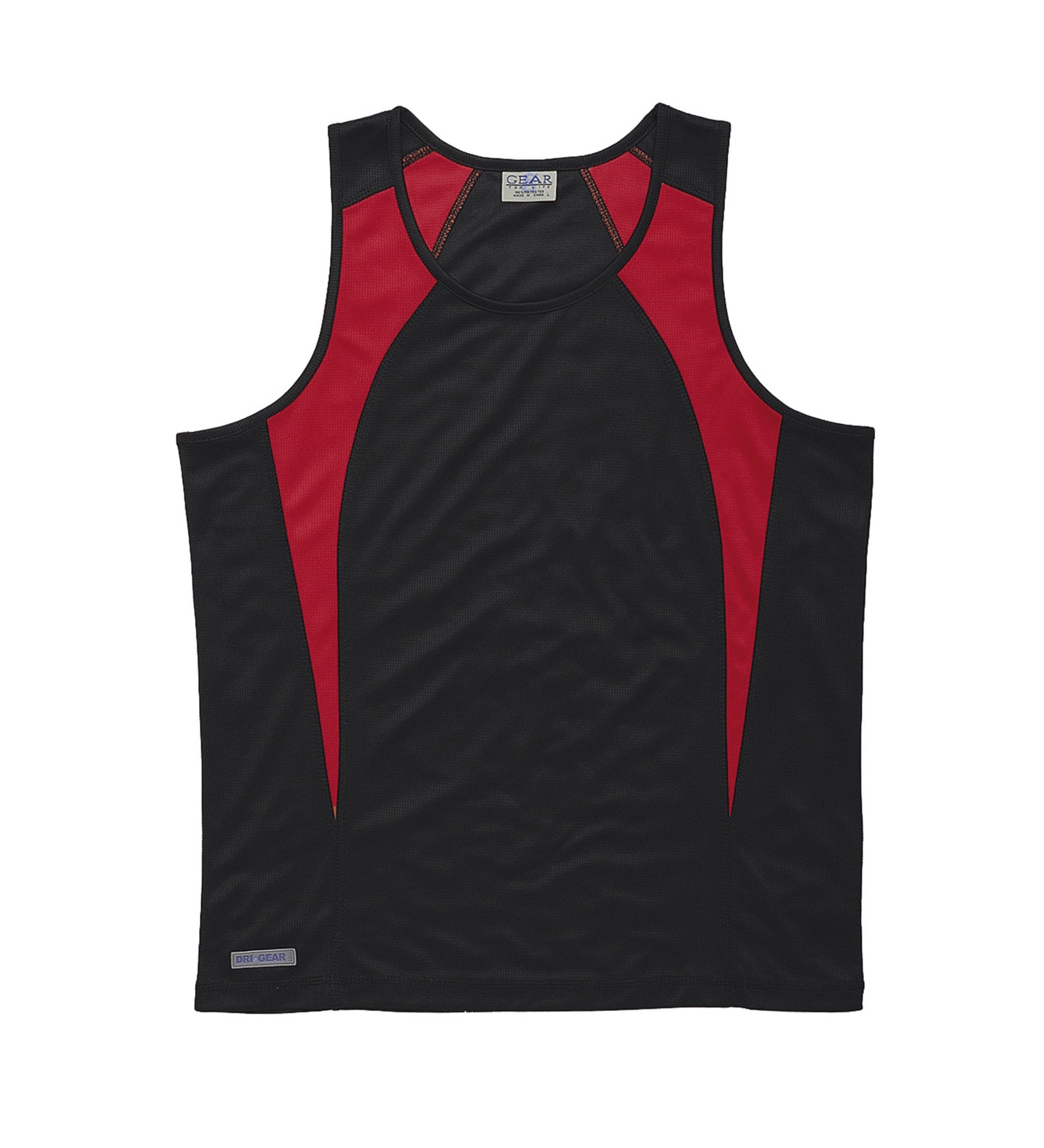 Gear for Life Dri Gear Mens Spliced Zenith Singlet (DGSS)