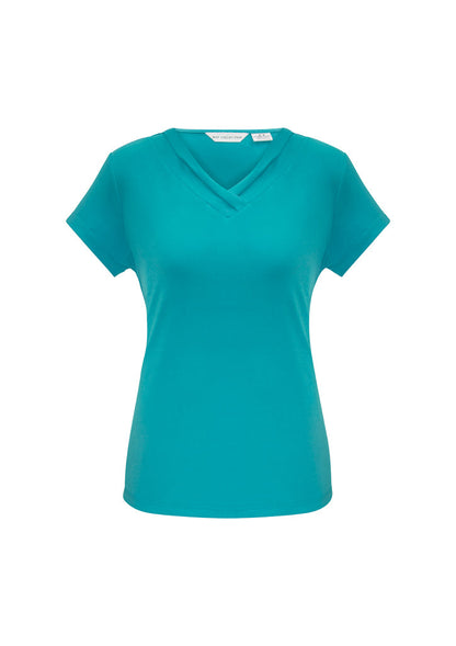 Biz Collection Womens Lana S/S Top-(K819LS)