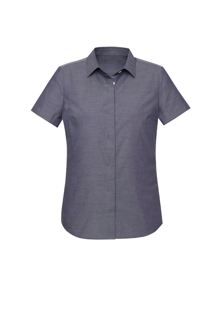 Biz Corporate Womens Charlie S/S Shirt (RS968LS)-Clearance