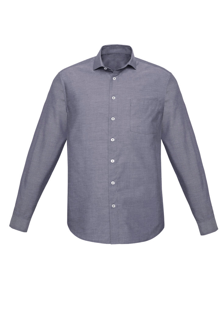 Biz Corporate Mens Charlie Classic Fit L/S Shirt (RS968ML)-Clearance