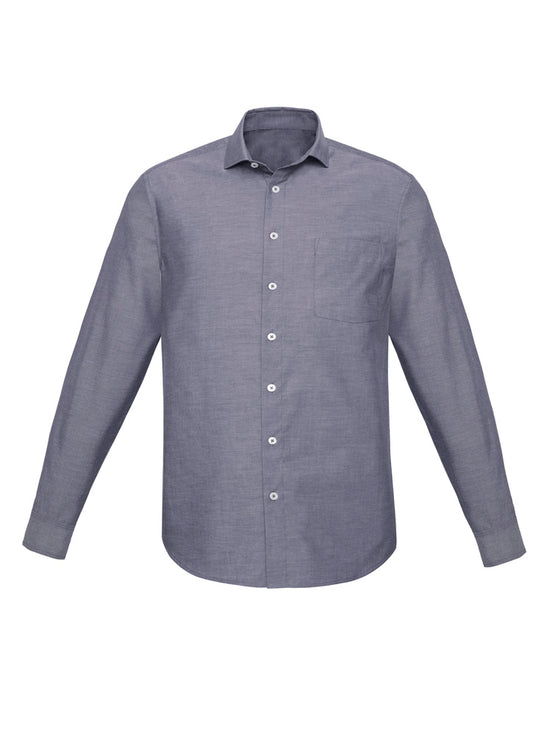 Biz Corporate Mens Charlie Classic Fit L/S Shirt (RS968ML)-Clearance