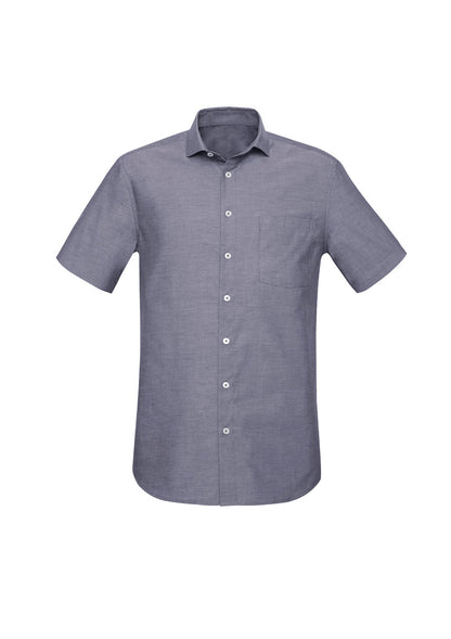 Biz Corporate Mens Charlie Classic Fit S/S Shirt (RS968MS)-Clearance