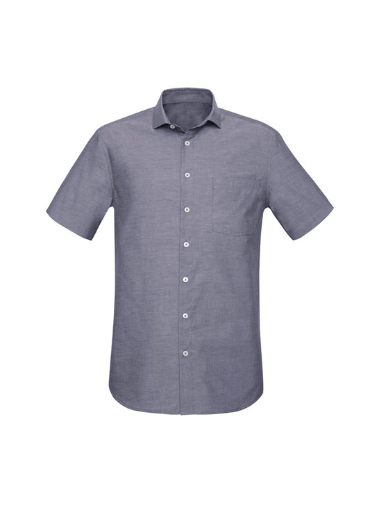 Biz Corporate Mens Charlie Classic Fit S/S Shirt (RS968MS)-Clearance