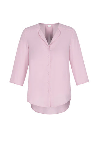 Biz Collection Womens Lily Longline Blouse (S015LT)-Clearance
