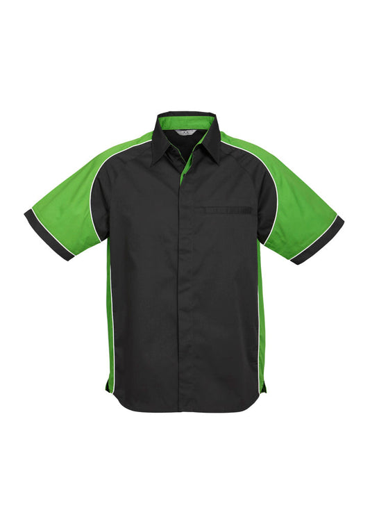 Biz Collection Mens Nitro S/S Shirt (S10112)-Clearance