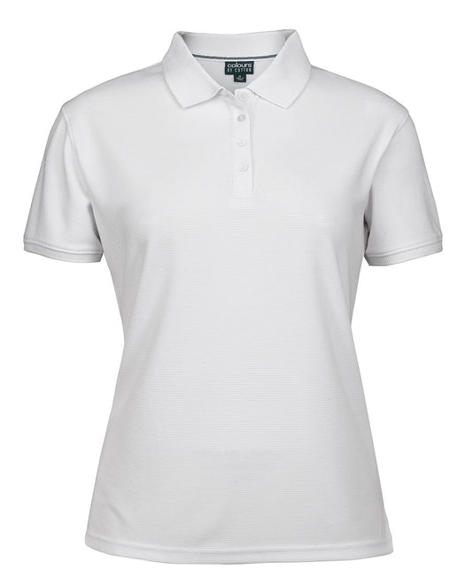 JB'S Ladies Ottoman Polo (S2OP1)-White