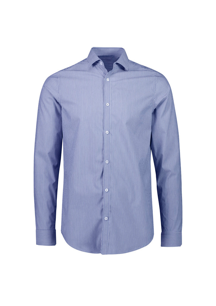 Biz Collection Mens Conran Tailored Long Sleeve Shirt (S337ML)-Clearance