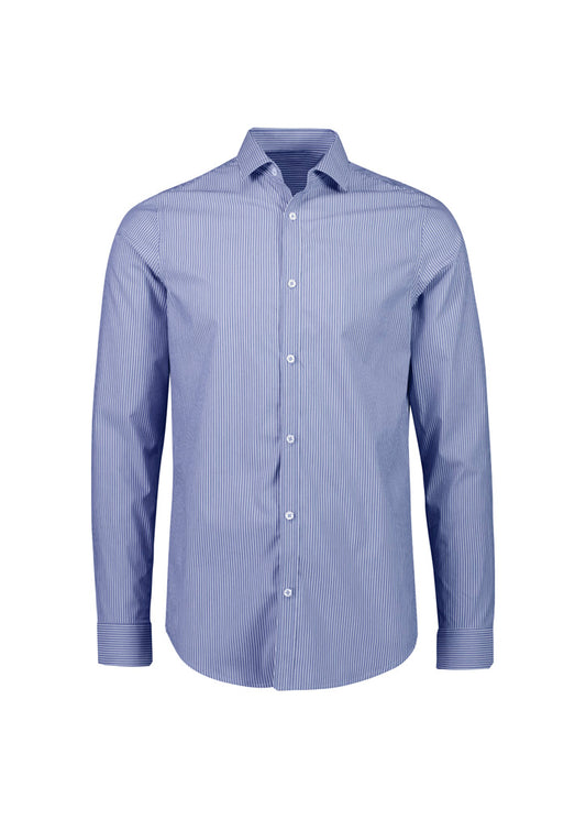 Biz Collection Mens Conran Tailored Long Sleeve Shirt (S337ML)-Clearance