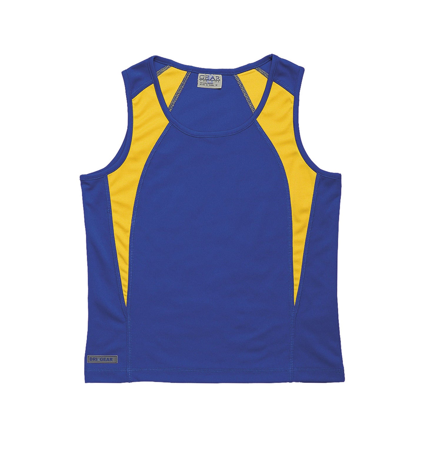 Gear For Life Dri Gear Womens Spliced Zenith Singlet (WDGSS)