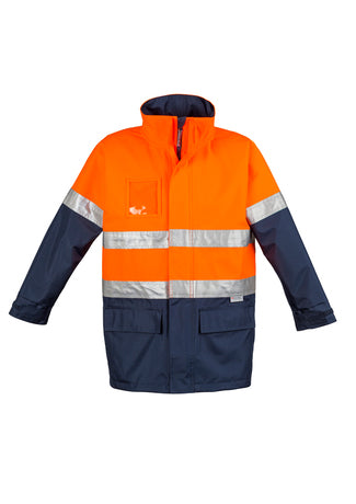 Syzmik ZJ355 Mens Hi Vis Waterproof Lightweight Jacket-Clearance