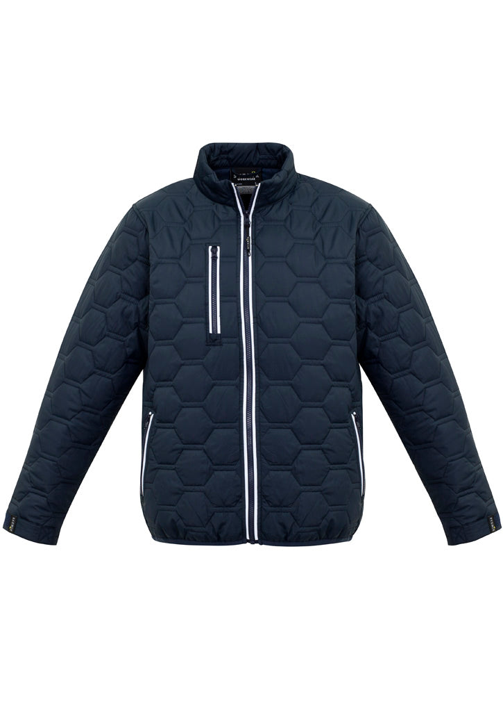 Syzmik Unisex Hexagonal Puffer Jacket (ZJ420)-Clearance