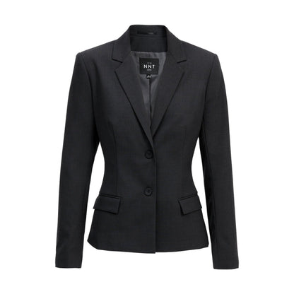 NNT Stretch Wool Blend 2 Button Mid Length Jacket (CAT1BA)