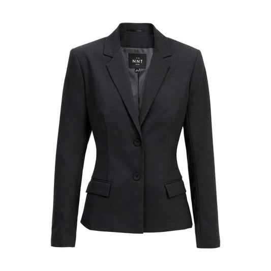 NNT Stretch Wool Blend 2 Button Mid Length Jacket (CAT1BA)