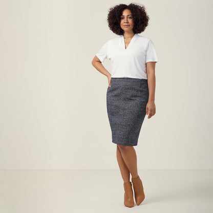 NNT Textured Tweed Pencil Skirt (CAT2NG)