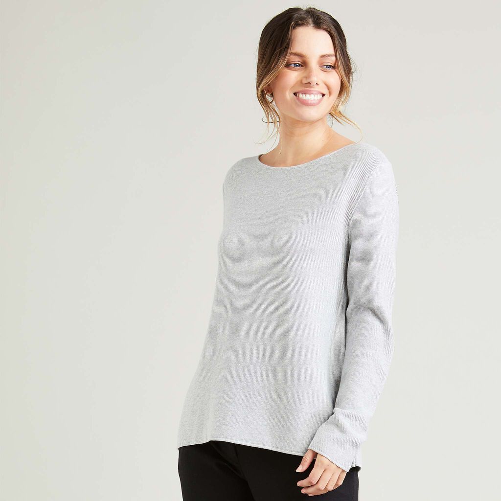 NNT Uniforms Long Sleeve Knit Jumper (CAT5CB)-Clearance