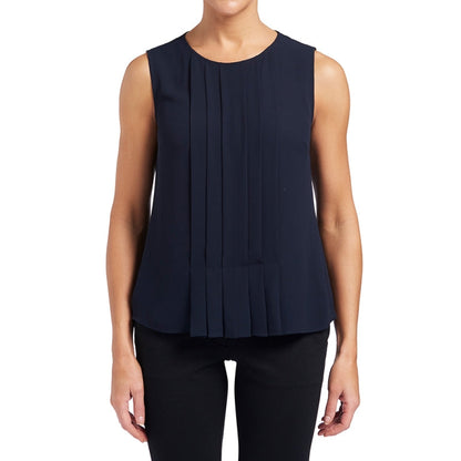 NNT Uniforms Sleeveless Blouse Soft Georgette(CATU5Q)