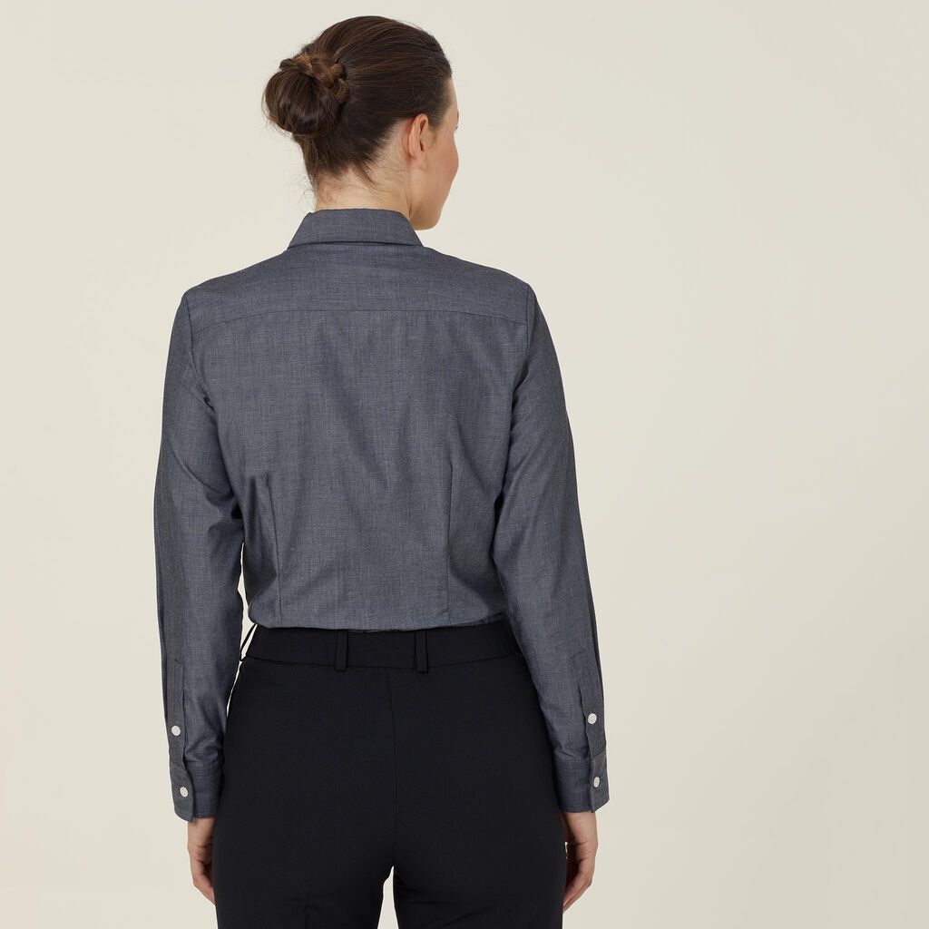 NNT Long Sleeve Chambray Shirt (CATU69)
