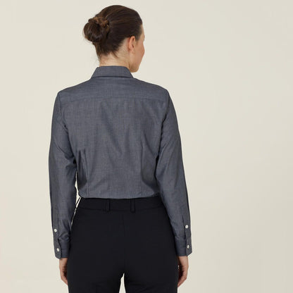 NNT Long Sleeve Chambray Shirt (CATU69)
