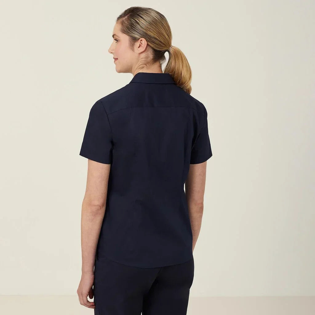 NNT Uniforms Avignon Stretch Short Sleeve Slim Shirt (CATUK8)
