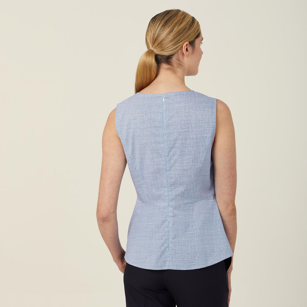 NNT Uniforms Avignon Abstract Print Sleeveless Shell Top(CATUK9)