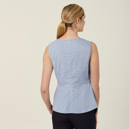 NNT Uniforms Avignon Abstract Print Sleeveless Shell Top(CATUK9)