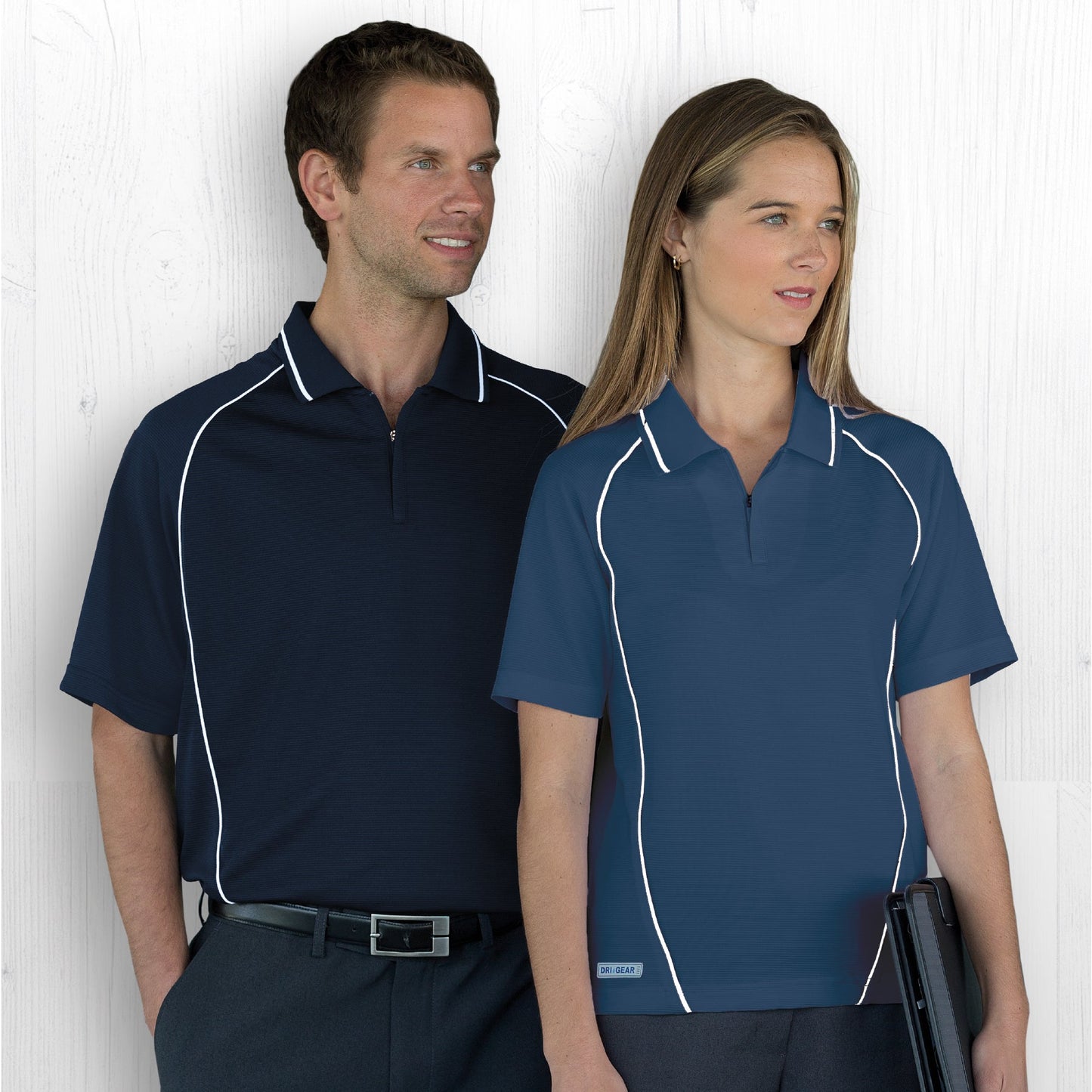 Gear For Life Dri Gear Piped Ottoman Instinct Polo (DGPO)