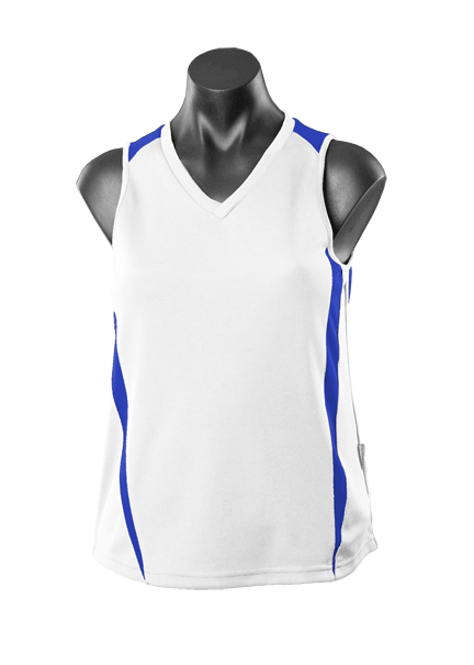 Aussie Pacific Eureka Ladies Singlets 2nd (10 Colour )-(2104)