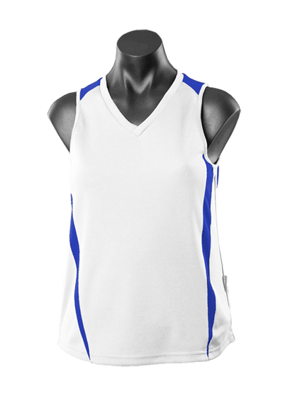 Aussie Pacific Eureka Ladies Singlets 2nd (10 Colour )-(2104)