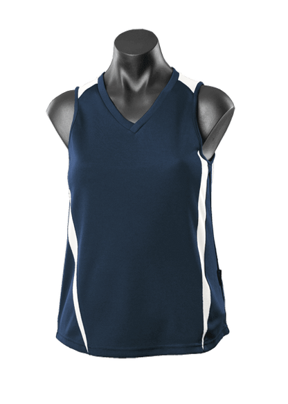 Aussie Pacific Eureka Ladies Singlets 1st (13 Colour )-(2104)